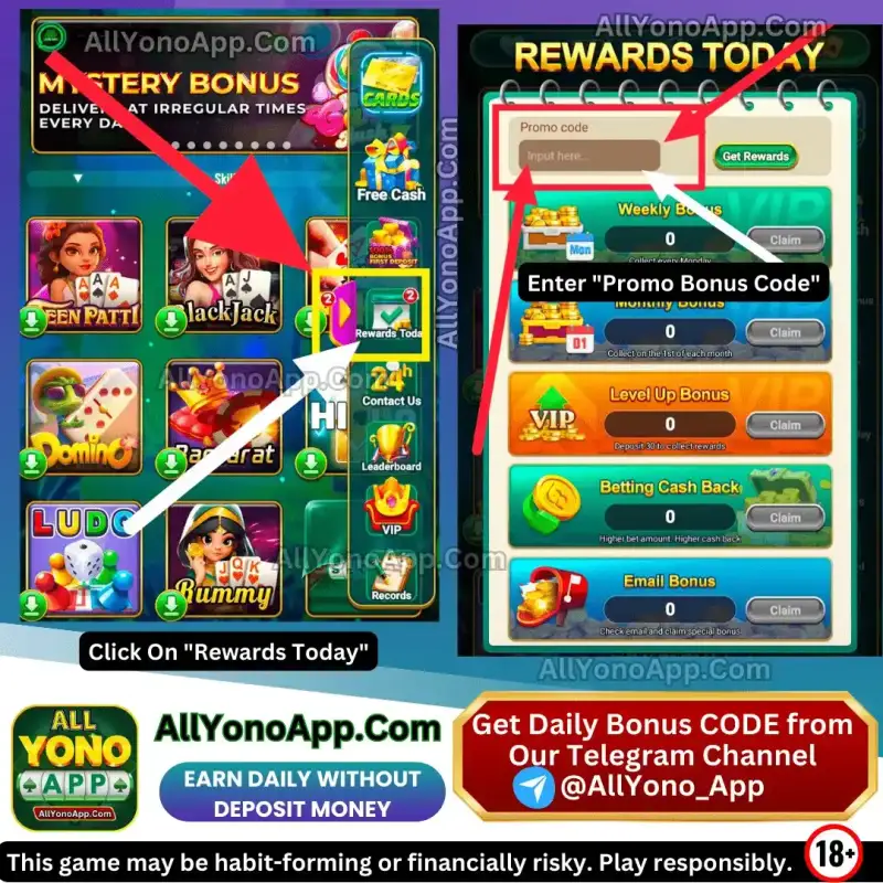Yono Promo Code